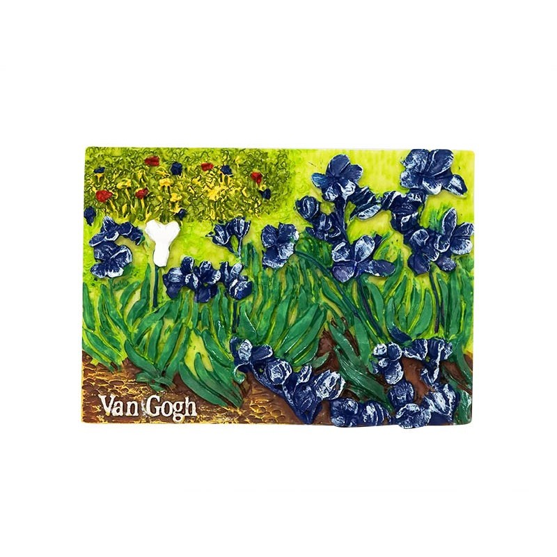 Irises, Vincent van Gogh, Netherlands...