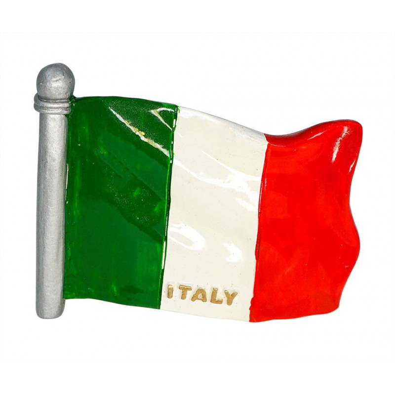 Flag of Italy - 3D Resin Fridge Magnet