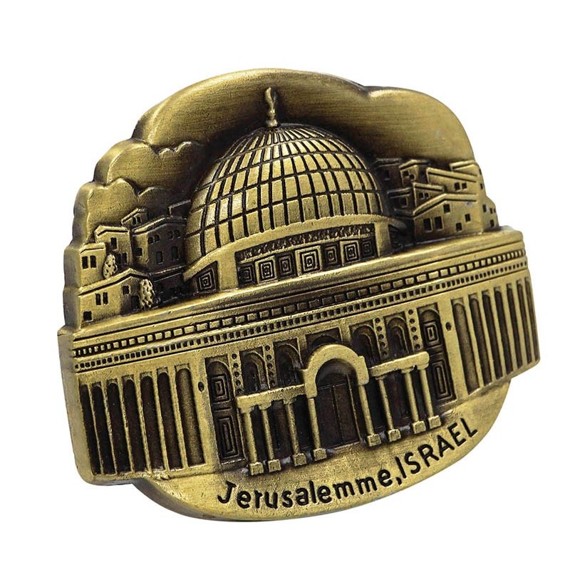 souvenir magnet Dome of The Rock Jerusalem Temple Mount 