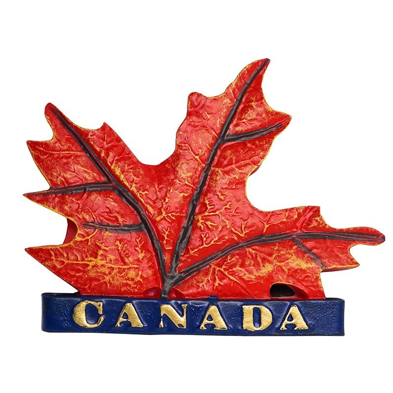 Maple Leaf, Canada - 3D Resin Fridge...